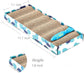 Reversible Cat Scratcher Pad – Corrugated Cardboard Scratching Board & Bed with Catnip Included, Protects Furniture