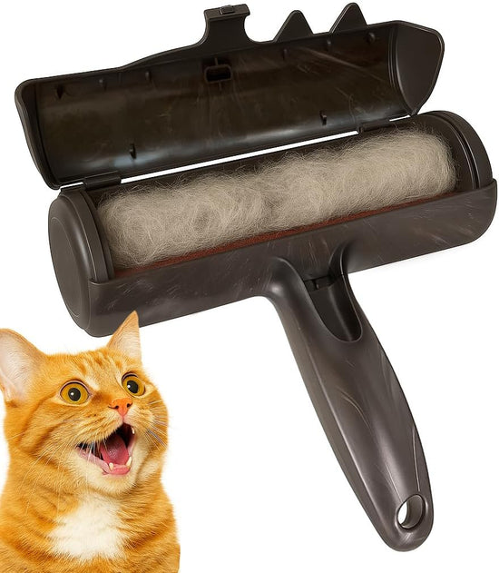 Self-Cleaning Pet Hair Remover – No Refills Needed | Dog & Cat Lint Roller for Home & Clothes