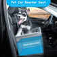 Elevated Pet Booster Seat for Small Dogs and Cats - Adjustable Travel Carrier for Cars