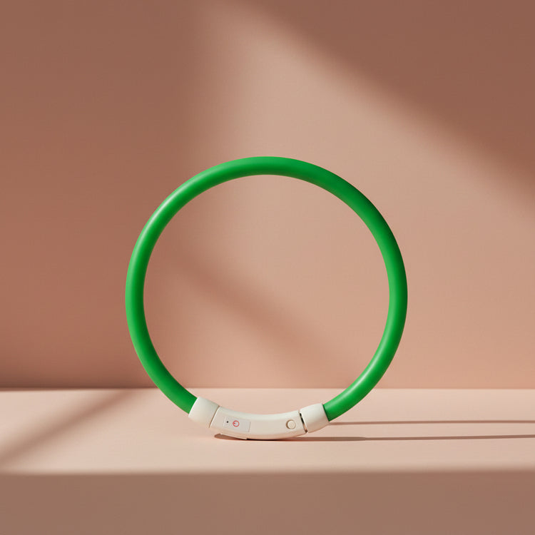 Glow Dog Collars Rechargeable LED Night Flashing Luminous USB Charging Pet Dog Puppy Neck Collar Light S M L Size