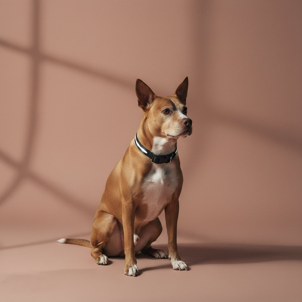 Light up Dog Collar - the Original LED Dog Collar - USB Rechargeable - Waterproof - 1,000 Feet of Visibility - Dog Collar Light for Small, Medium, Large Dogs - USA Brand