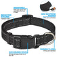 Reflective Pet Collar Adjustable Nylon Collar for Dogs Cats anti Slip anti Choke Pet Walking Collar Durable Pet Accessories